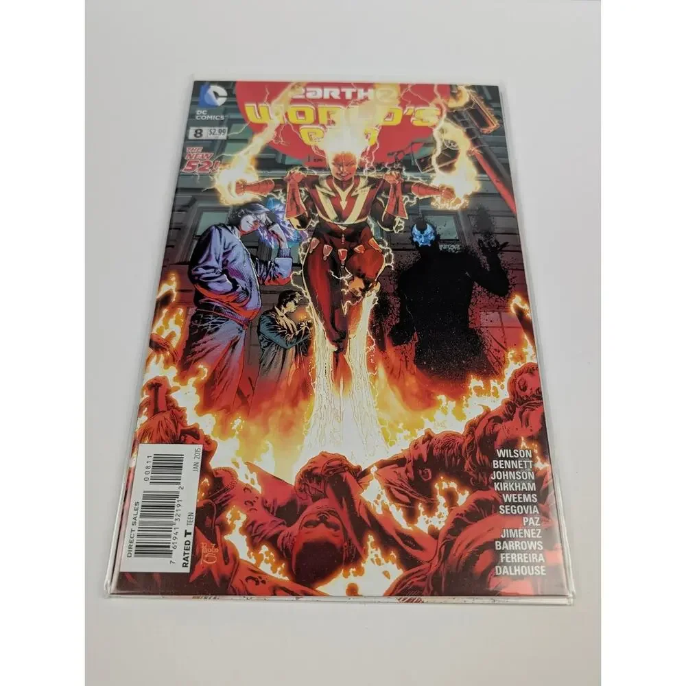 Earth 2 Comic Lot of 12 Issues Spanning #10-32 DC Comics + 2 Earth 2: Worlds End